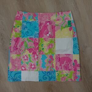 Women’s Lilly Pulitzer Vintage Colorful Skirt Size 6